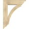 Ekena Millwork Thorton Traditional Rough Sawn Bracket w/ Offset Brace, Douglas Fir, 8"W x 30"D x 38"H BKT0806X30X38THR01RDF - alternate 2